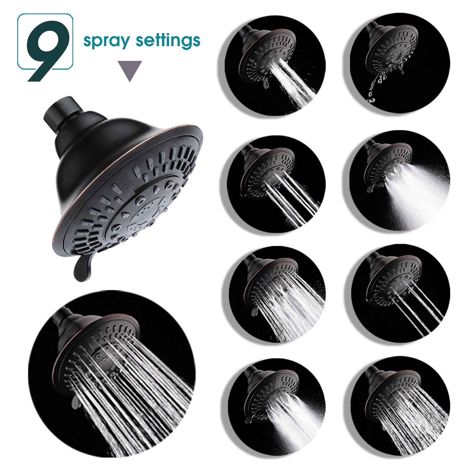 shower head #color_oil-rubbed-bronze