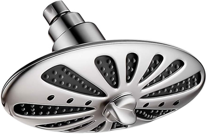 Rain Shower Head with Adjustable Brass Swivel Ball Joint, 2-Spray - brightshowers
