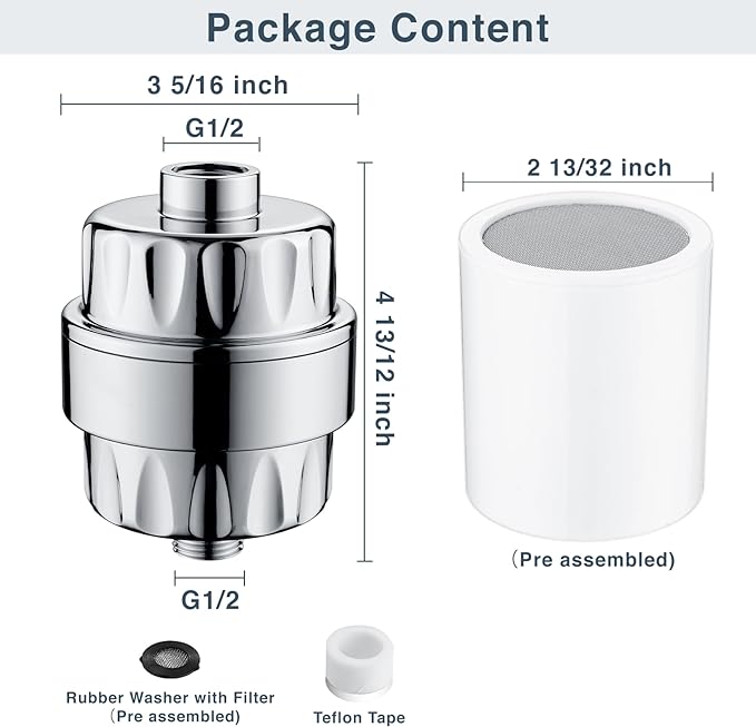 shower filter #color_chrome