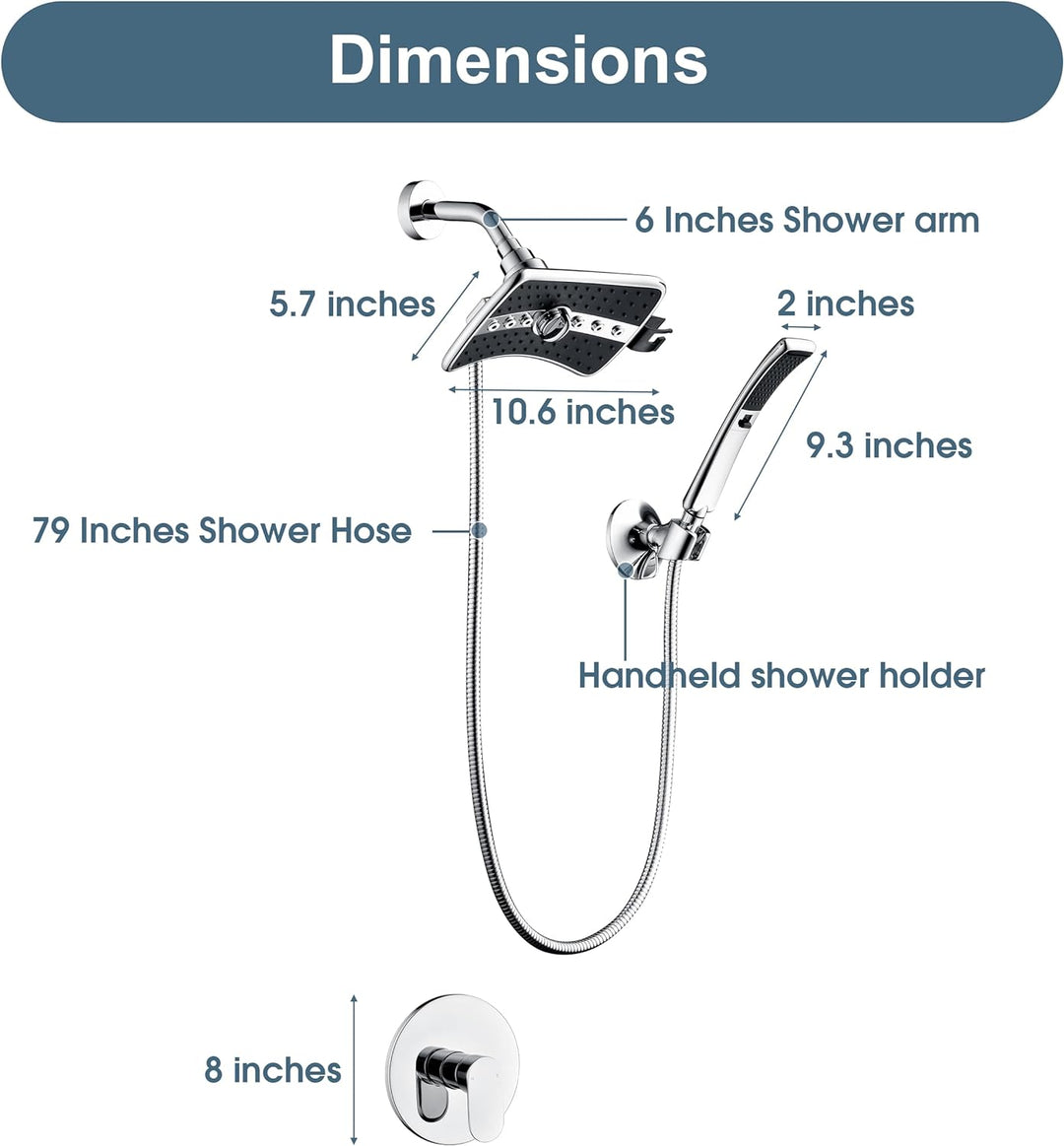 Chrome shower head #color_chrome