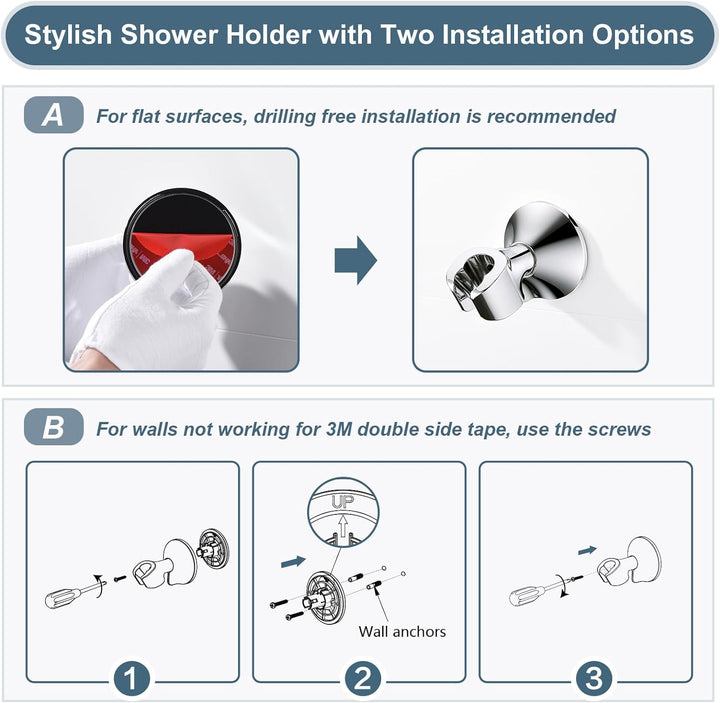 Chrome shower head #color_chrome