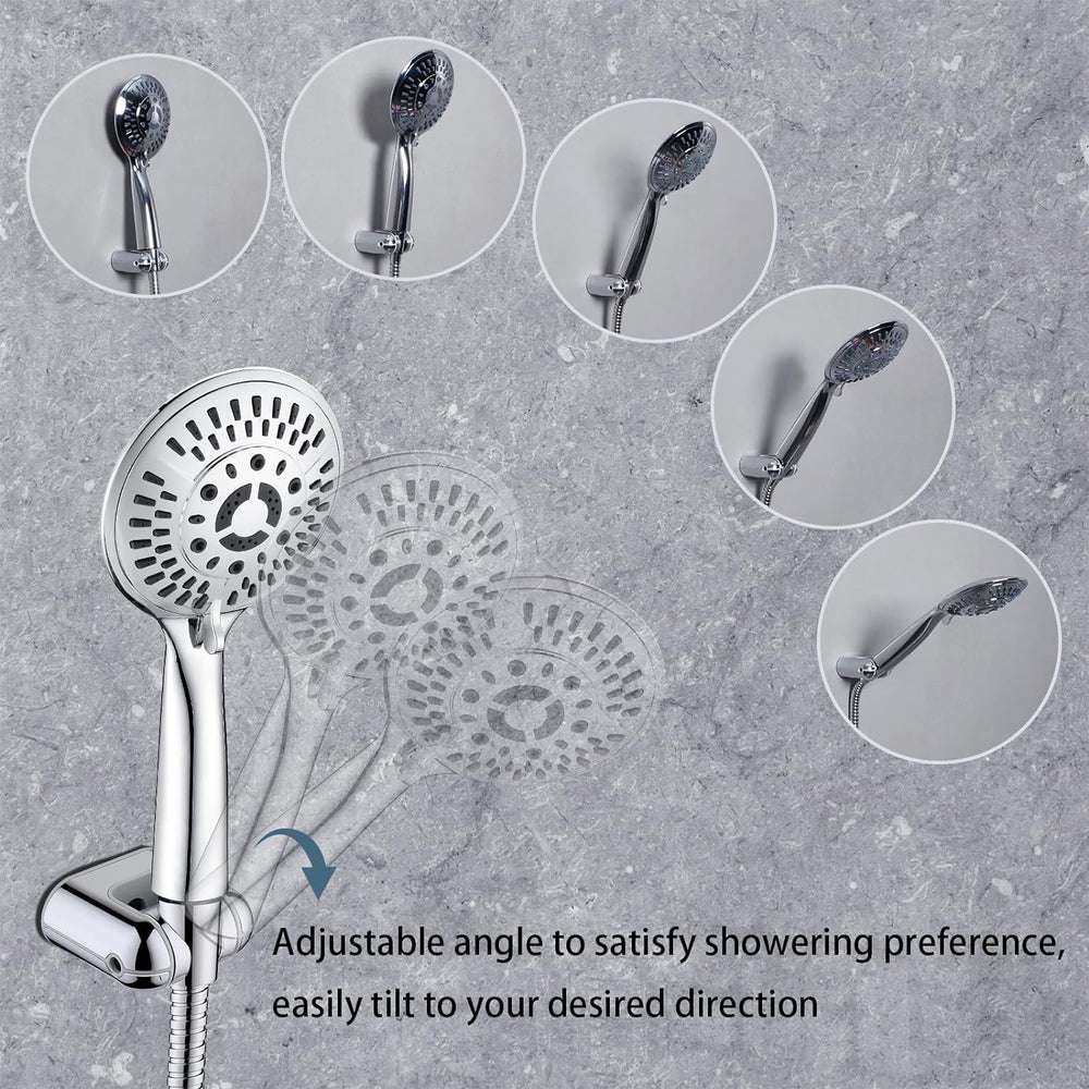 shower head holder #color_chrome