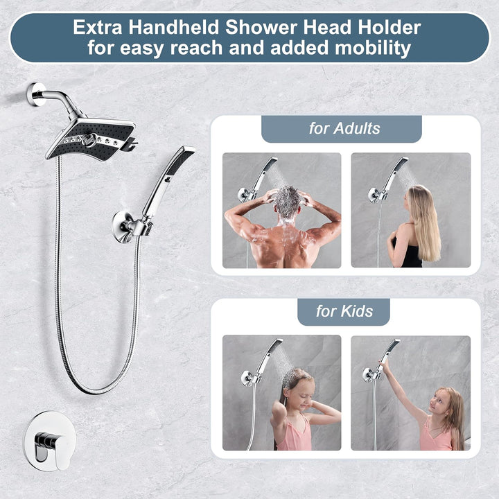 Chrome shower head #color_chrome