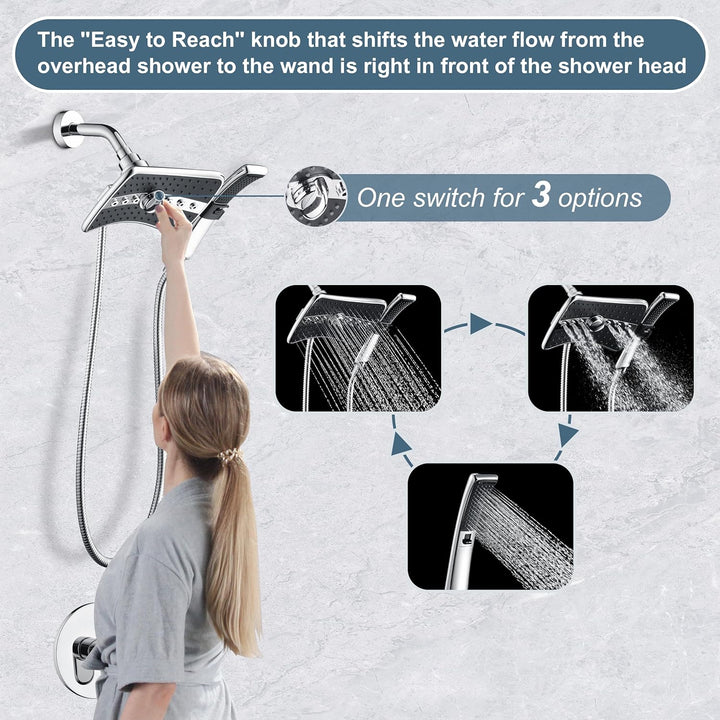 Chrome shower head #color_chrome