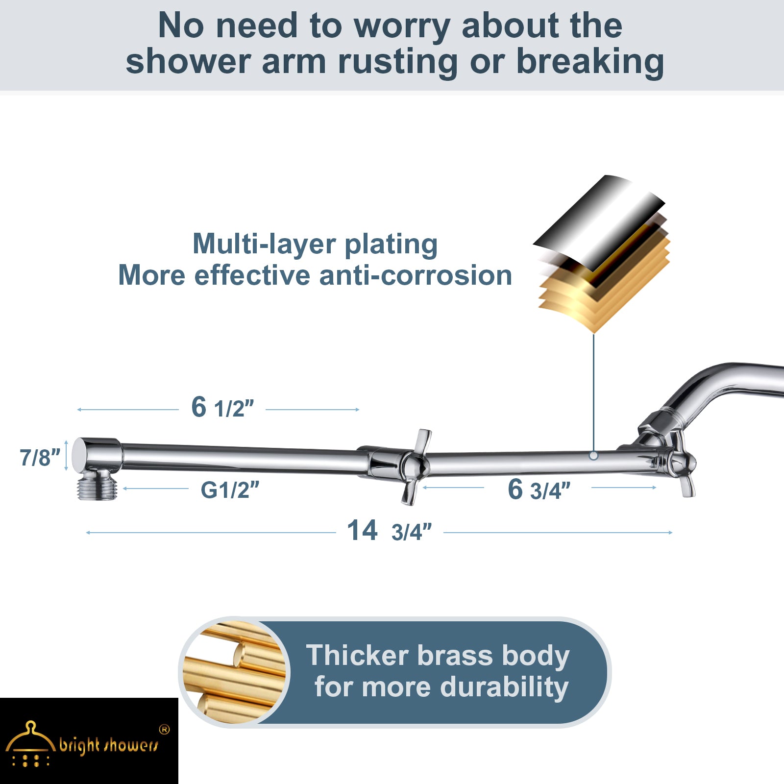extension arm #color_chrome