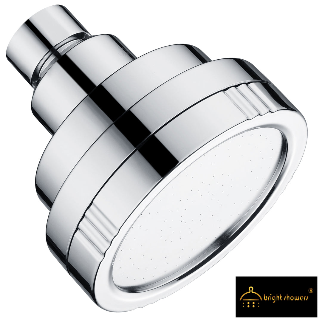 High Pressure Rain Shower Head, Angle Adjustable - brightshowers