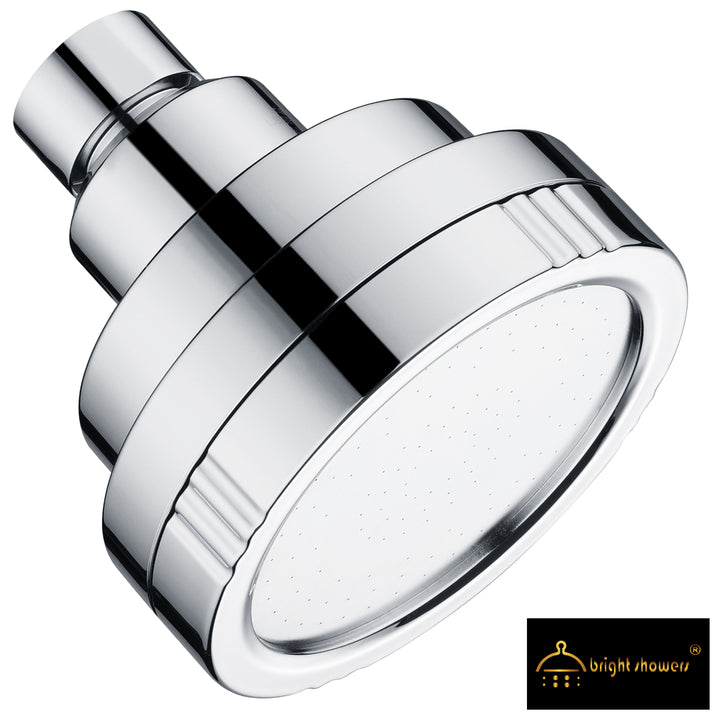 High Pressure Rain Shower Head, Angle Adjustable - brightshowers