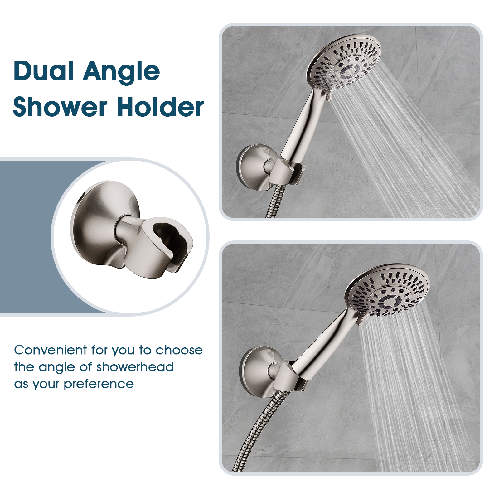 shower head holder #color_brushed-nickel
