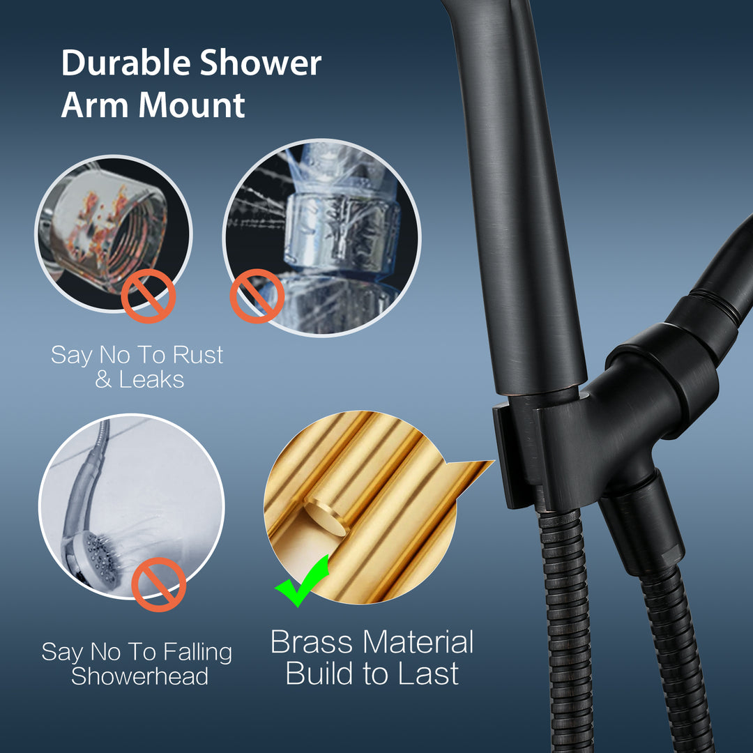 Shower Arm Diverter Valve #color_oil-rubbed-bronze
