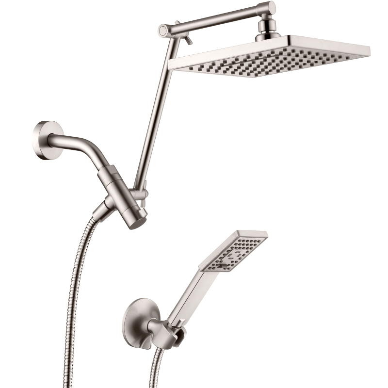 Brushed nickel shower head #color_brushed-nickel