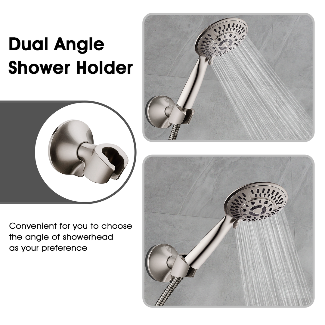 shower head holder #color_brushed-nickel