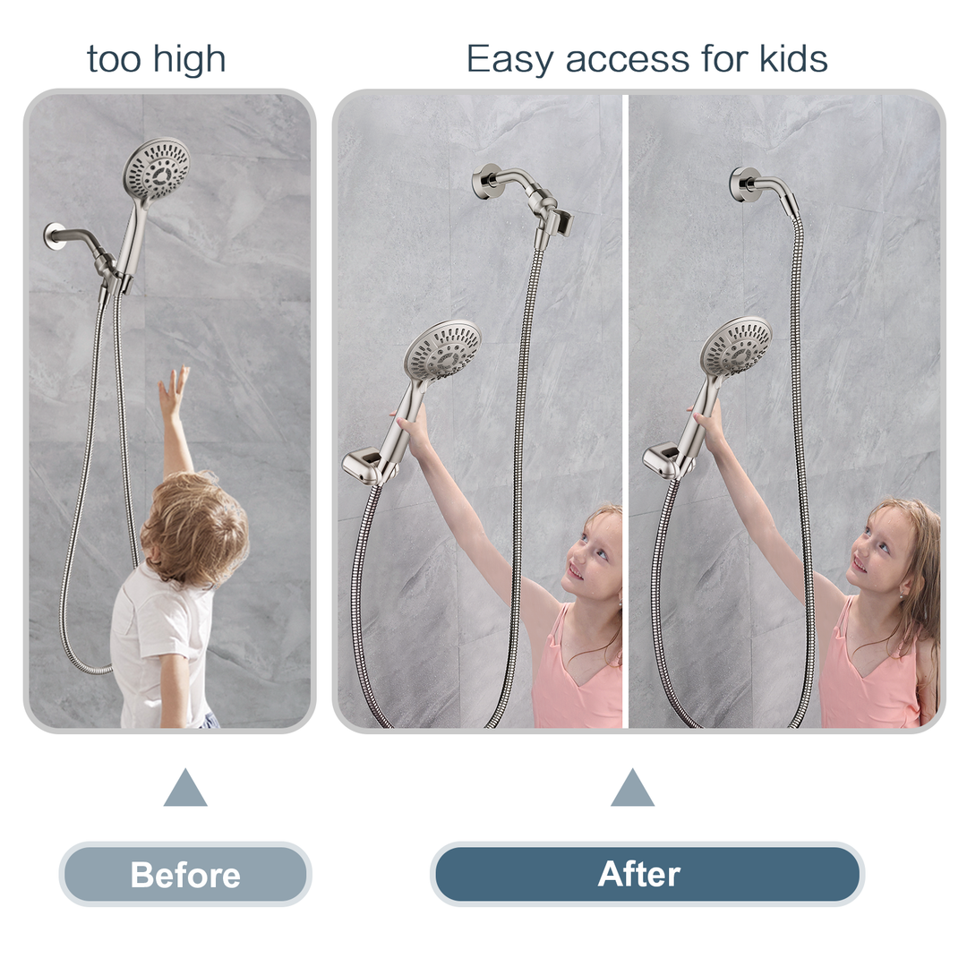 shower head holder #color_brushed-nickel