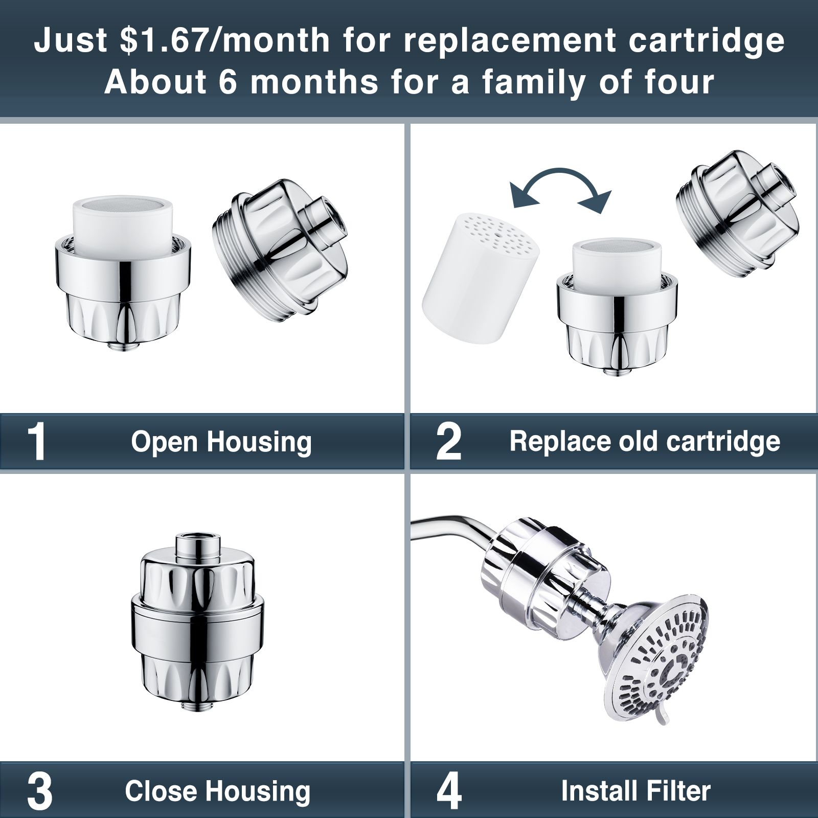 shower filter #color_chrome