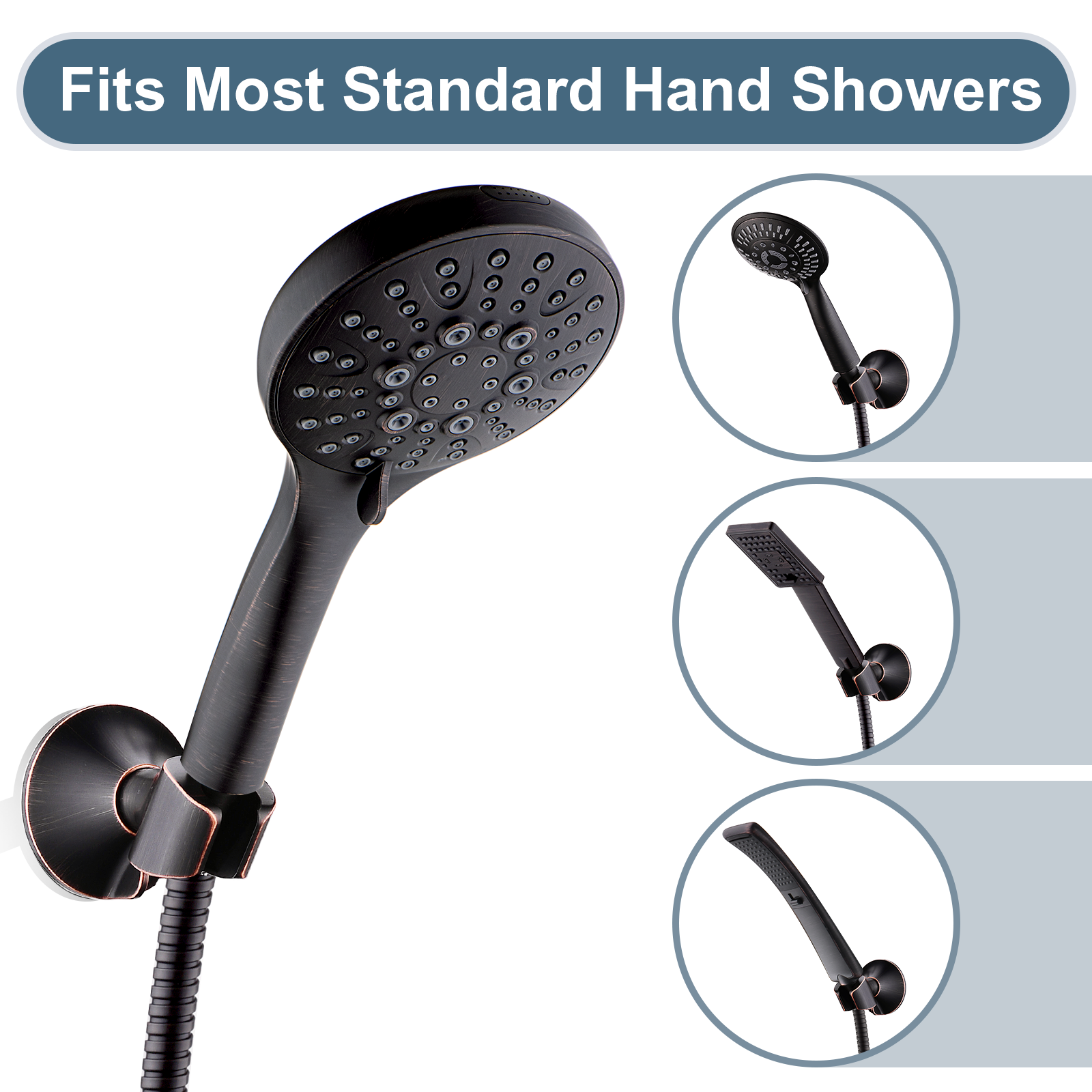 shower head holder #color_oil-rubbed-bronze