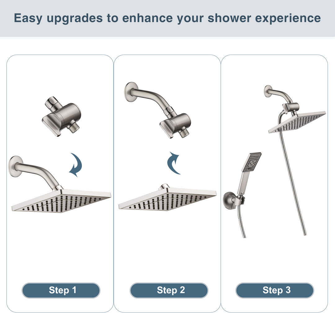 Shower Arm Diverter Valve #color_brushed-nickel