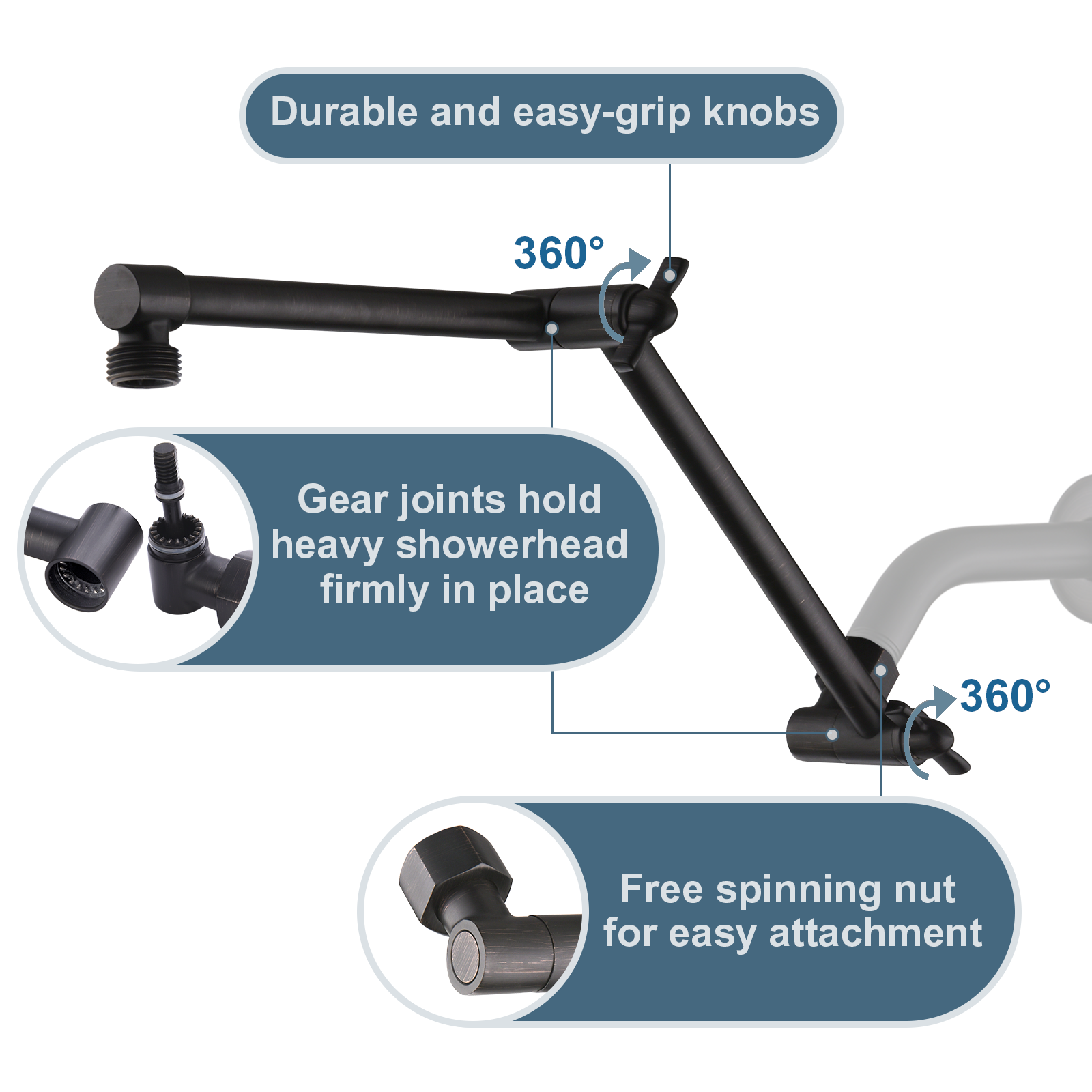 extension arm #color_oil-rubbed-bronze