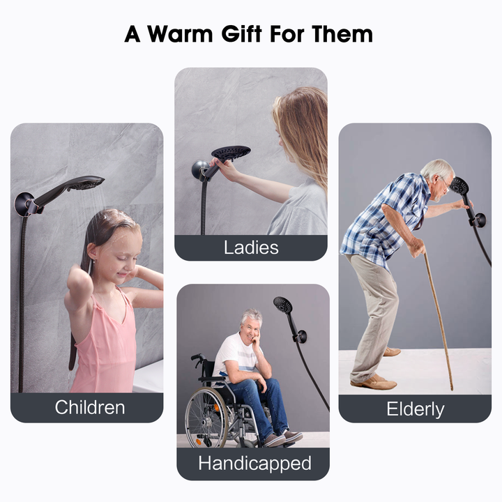 shower head holder #color_oil-rubbed-bronze