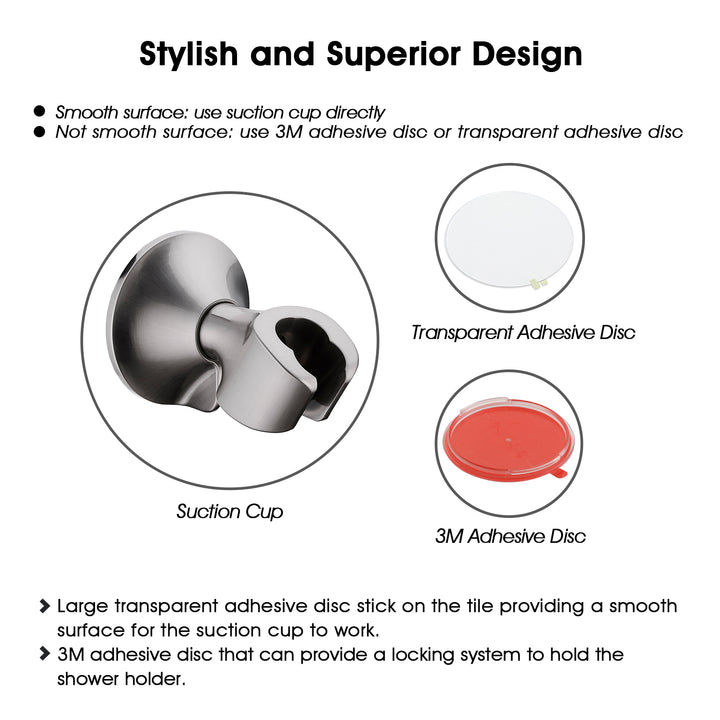 shower head holder #color_brushed-nickel