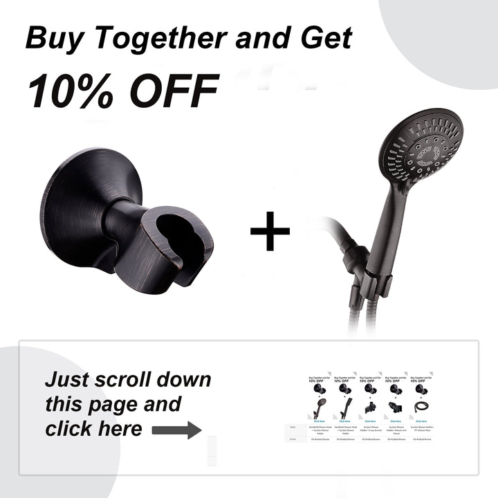 shower head holder #color_oil-rubbed-bronze