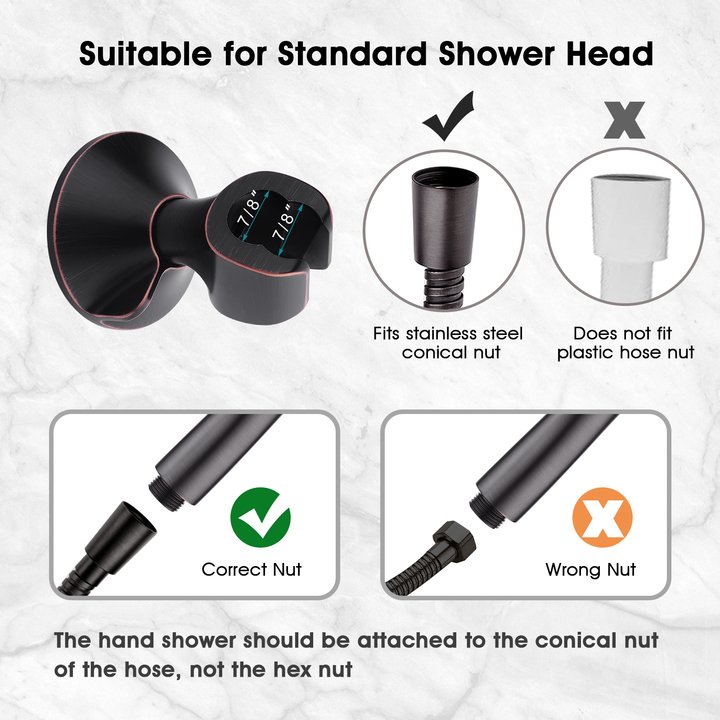 shower head holder #color_oil-rubbed-bronze
