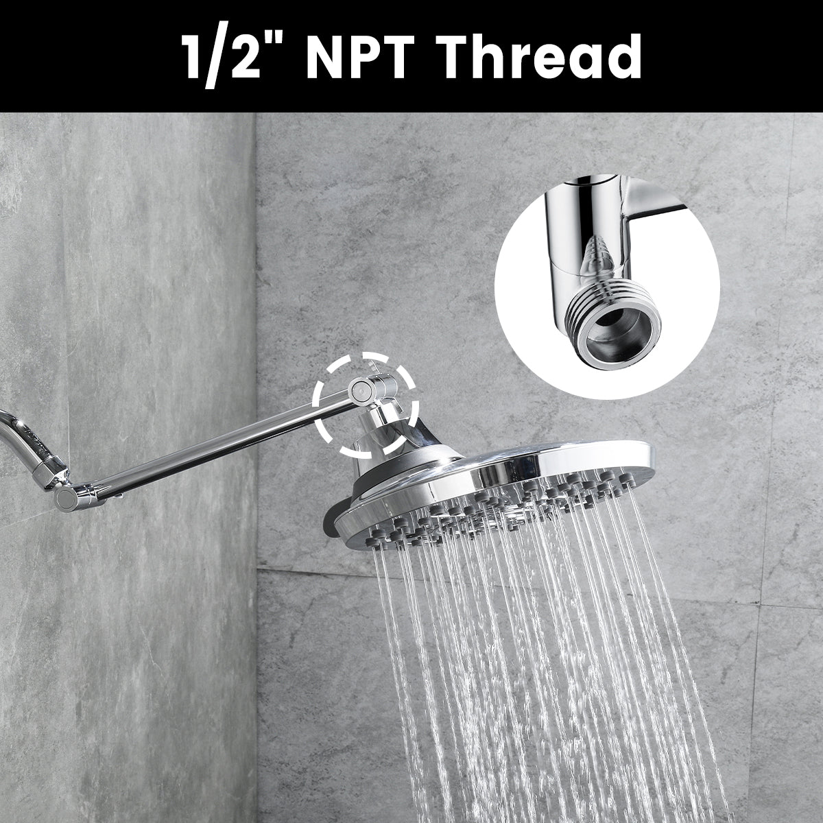 extension arm #color_chrome