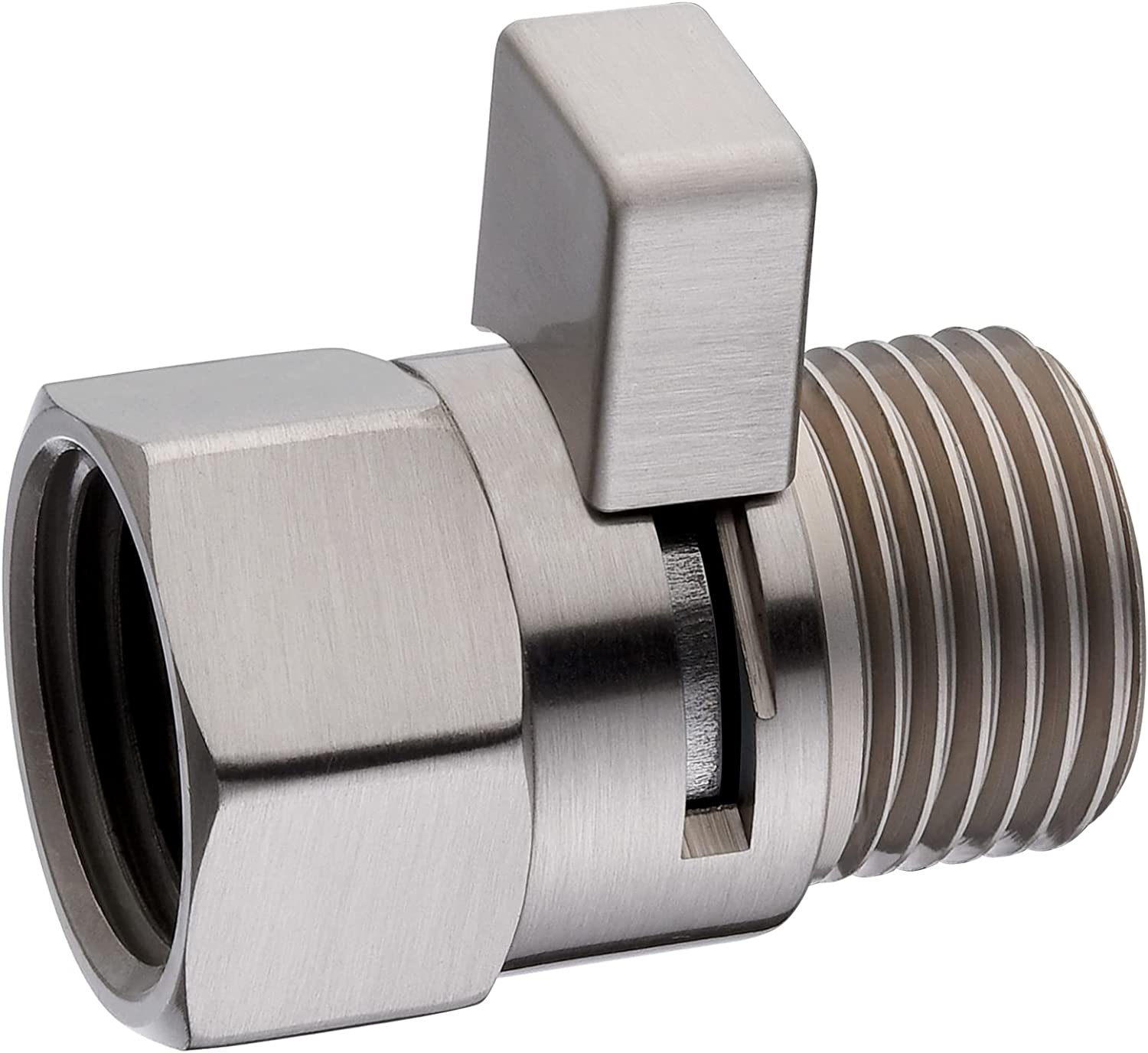 Shower Arm Diverter Valve #color_brushed-nickel
