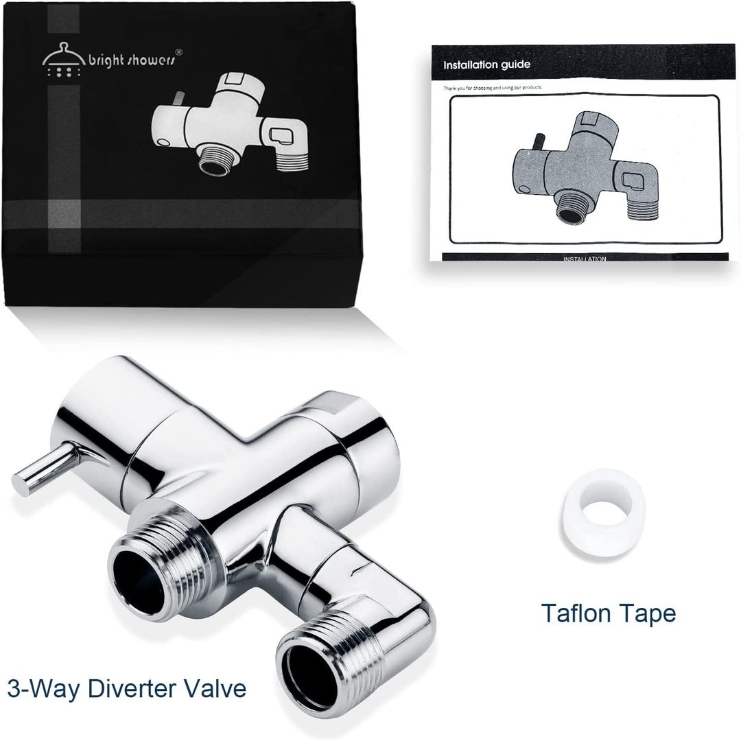 Shower Arm Diverter Valve #color_chrome