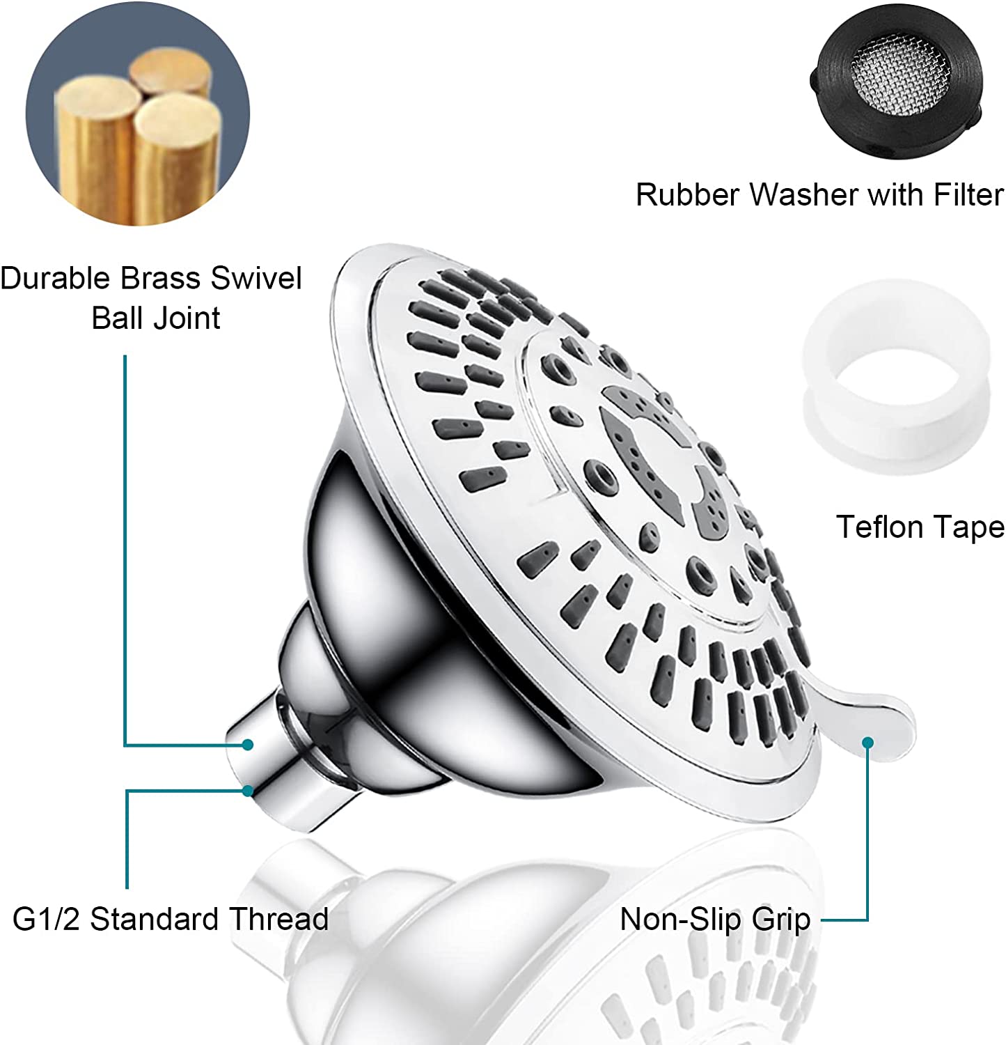 shower head #color_chrome