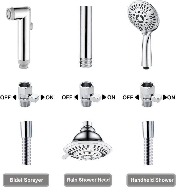 Shower Arm Diverter Valve #color_chrome