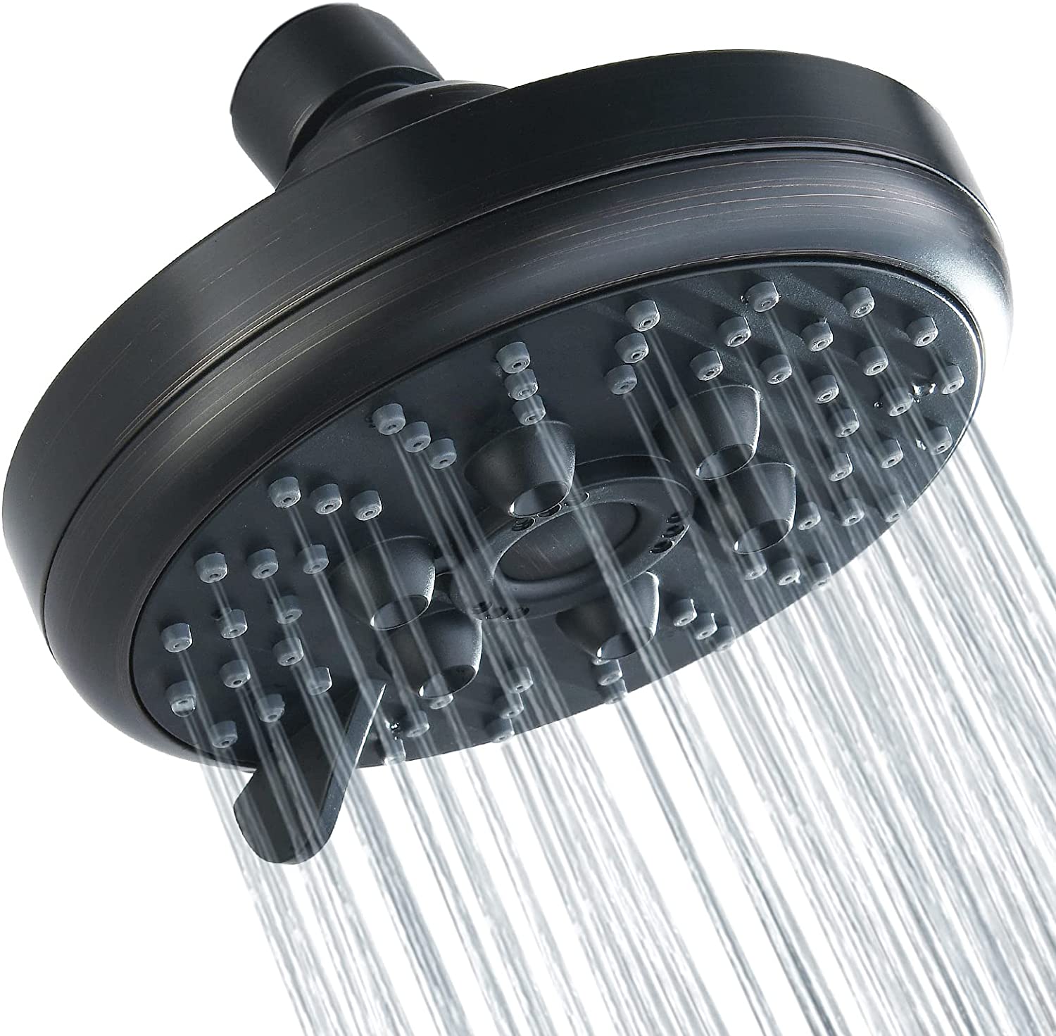 High Pressure Rain Shower Head 3 Spray Settings Fixed Shower head