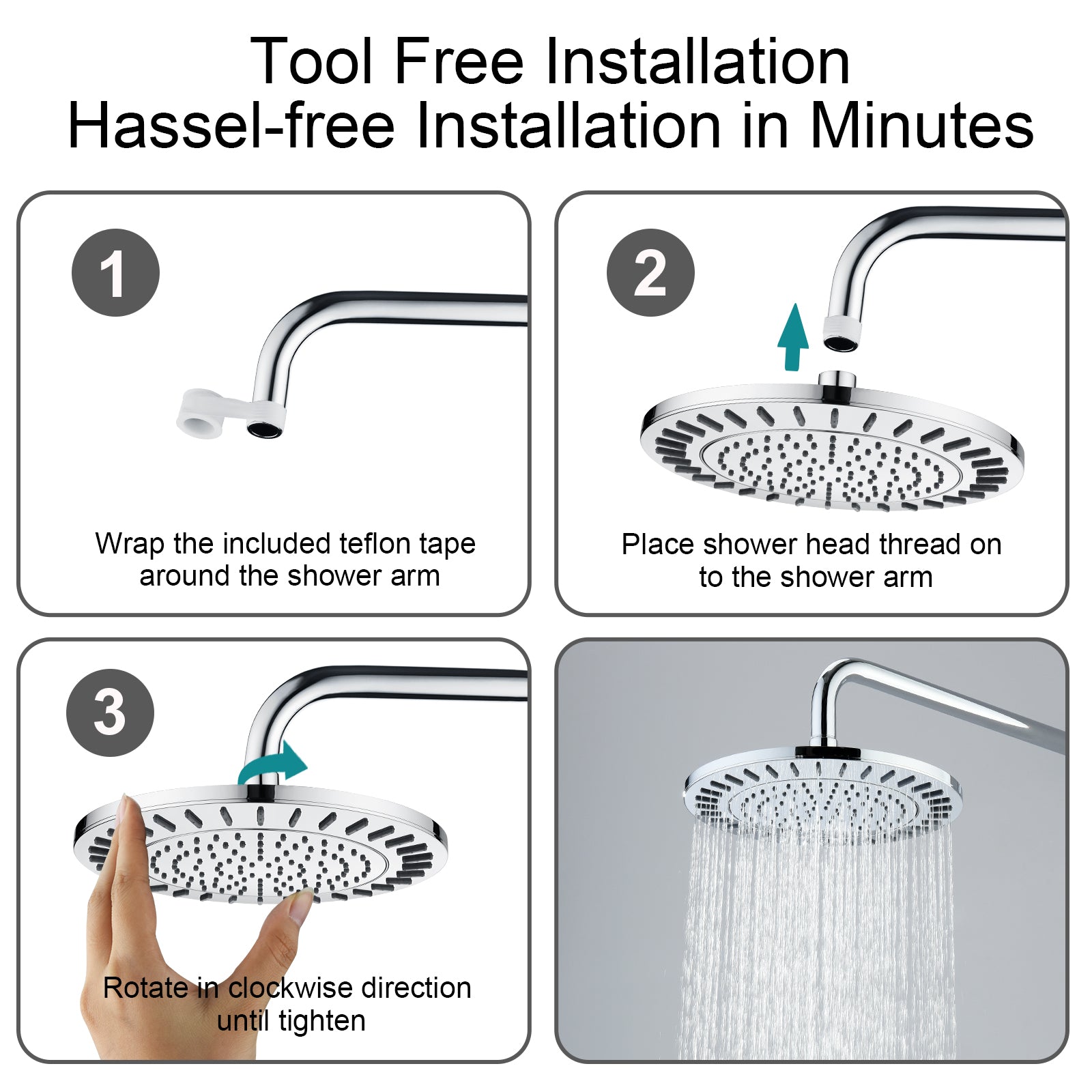 What to Know About Rain Shower Heads and Waterfall Showers